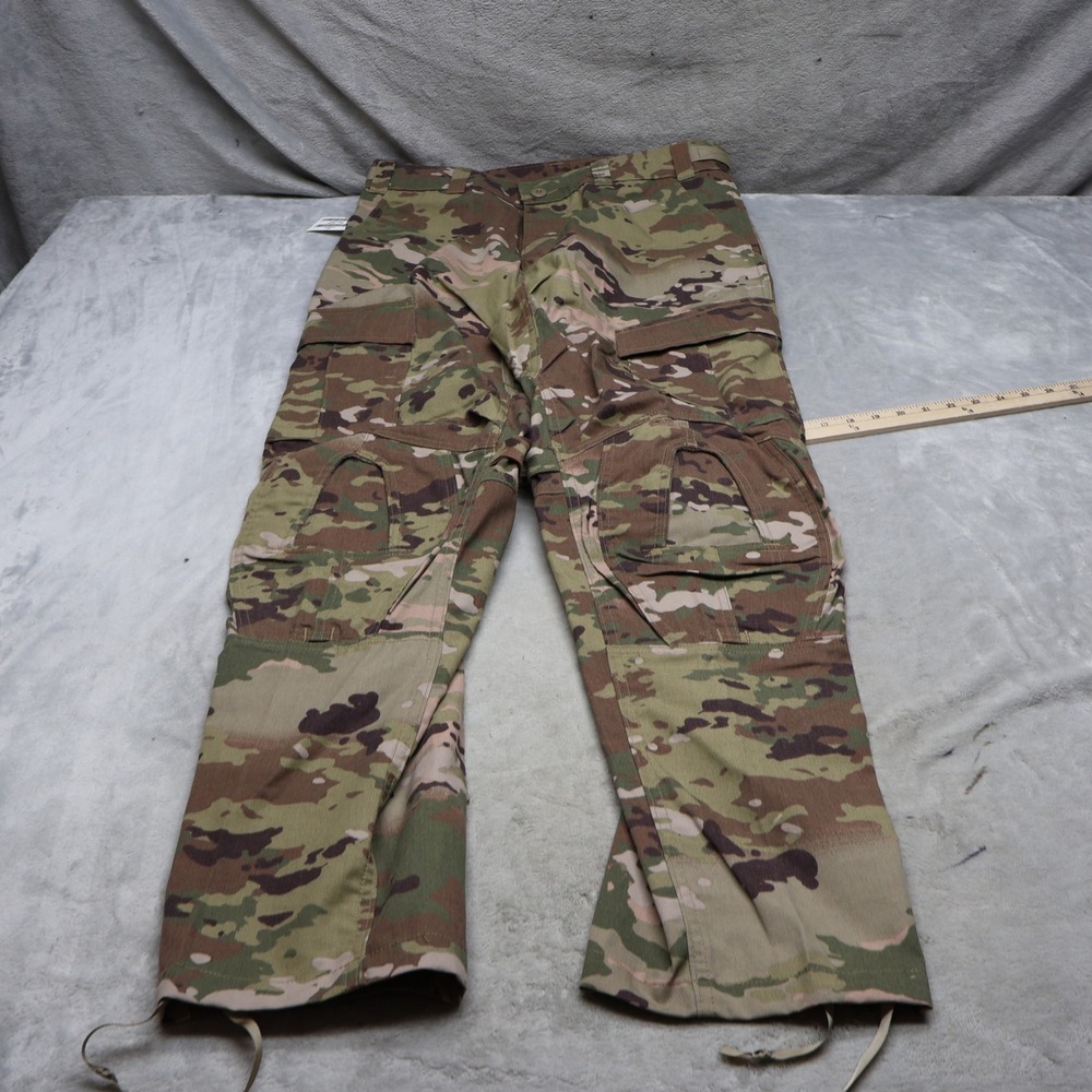 Military Surplus Pant Men Medium Camo Multicam Combat Flame Resistant 33x35 NEW